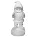 Gnometastic Make Gnomes Great Again Garden Gnome Statue/Funny Lawn Gnome and Garden Decoration 9.5 Inches (Unpainted)