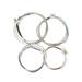 Anself BD102 4-string Double Bass String Set Steel-Nickel Winding String Rust-resistant Durable String for Double Bass (4 Pcs)
