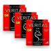 DR Strings Veritas - Accurate Core Technology Light and Heavy Electric Guitar Strings (9-46) 3-PACK