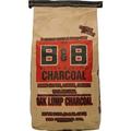 B&B Charcoal 8684193 10 lbs Oak Hardwood Lump Charcoal