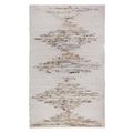 Lush Ambience Pearl Runner Rug | Washable Entryway Area Rug for Kitchen Hall Bedroom Dining Room Bathroom | 3X5 Ft |Beige