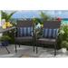 Sorra Home Preview Capri Indoor/Outdoor Knife Edge Pillow Set of Two