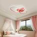 Modern Ceiling Light Romantic Ceiling Lamp with Love Heart-Shaped Density and Uniformity Flush Mount LED Ceiling Light