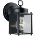 Progress Lighting P5607 Signature 1 Light Outdoor Wall Sconce - Black