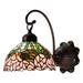 Meyda Tiffany 18711 Lighting 8 Width Finish: Purple/Blue Pink