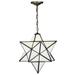 18 Inch Wide moravian star Pendant