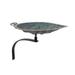 Achla Aspen Leaf Birdbath with Wall Mount Bracket