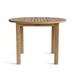 Teak Dining Table Furniture Grade-A Natural Teak 42 Round Dining Table