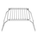Folding Campfire Grill Mini 304 Stainless Steel Campfire Charcoal Gas BBQ Grill Rack for Backpacking Hiking Picnics Fishing