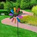 TUTUnaumb Wind Spinne-R Outdoor Metal Stake Yard Spinners Garden Wind Catcher Wind Mills Garden Windmill Suitable For Decorating Your Patio Law-N & Garden Autumn Sale-Multicolor