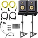 KRK Rokit 5G4 RP5G4 5 Package Studio Monitor Speakers