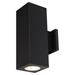 Wac Lighting Dc-Wd05-Fb Cube Architectural 2 Light 13 Tall Led Outdoor Wall Sconce -