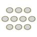 Uxcell 10mm Acoustic Pickup Transducer Element Trigger Buzzer Drum Guitar Discs 10 Pack