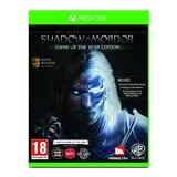 Middle Earth Shadow Of Mordor (Xbox One XONE) Game of the Year Edition