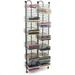 Kingfisher Lane 100 Nestable CD Storage Tower in Gunmetal