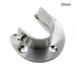 2pcs Closet Rod Wardrobe Pipe Hanging Rail Rod End Support Bracket 25/32mm Dia