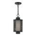 Livex Lighting - Nottingham - 1 Light Outdoor Pendant Lantern in Contemporary