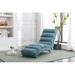 Abanopi Linen Chaise Indoor Chair Modern Long Lounger for Office or Living Room