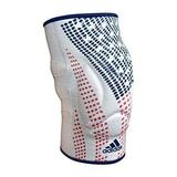 adidas Men s Wrestling Reversible Knee Pad (XXL White/Flag)