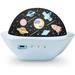 Aveki Star Night Light Projector Rotating Space Night Light Projector Light Up Kids Boys Baby Bedroom Ceiling Starry Lamp with 6 Sets of Film USB Port Portable Rechargeable Aesthetic