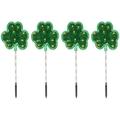 Northlight 29 Decorative Plastic and Glass Garden Stakes (4 Pieces)