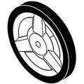 Husqvarna 588268602 Lawn Mower Wheel 11 x 1.75-in Genuine Original Equipment Manufacturer (OEM) Part