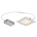 Westinghouse 5191000 Led Canless Recessed Fixture 7 Square Recessed Trim - White