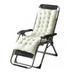 51 Inch Patio Lounge Chair Cushion Rocking Chair Sofa Cushion Indoor Outdoor Solid Lounger Cushions with Ties