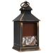 Vikakiooze Home Decor Fireplace Lantern Decoration Flameless Portable Led Lantern Fireplace Light Window Decoration