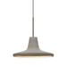 Besa Lighting - Modus-One Light Pendant with Flat Canopy-9 Inches Wide by 5