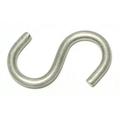 1/8 x 1-1/2 18-8 Stainless Steel Medium Wire S Hooks SHSS-026 (12 pcs.)