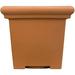 The HC Companies Terrazzo Square Planter Terra Cotta - 20