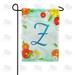 America Forever Summer Floral Monogram Garden Flag Letter Z 12.5 x 18 inches Cosmos Yellow Red White Spring Flower Double Sided Vertical Outdoor Yard Lawn Decorative Seasonal Summertime Garden Flag