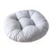 Floor Pillows Cushions Round Chair Cushion Outdoor Seat Pads for Sitting Meditation Yoga Living Room Sofa Balcony 19x19 Inch Gray