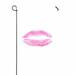 PKQWTM Pink kiss pure white background Yard Decor Home Garden Flag Size 28x40 Inches