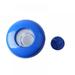 Heavy Duty Swimming Pool Blue and White Collapsible Floating Chlorine Tablet Dispenser