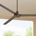 72 Casa Vieja Modern Industrial 3 Blade Indoor Outdoor Ceiling Fan with Remote Oil Rubbed Bronze Damp Rated for Patio Exterior Porch Gazebo Garage