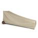 Covermates Outdoor Chaise Lounge Cover - Water Resistant Polyester Drawcord Hem Mesh Vents Seating and Chair Covers-Khaki