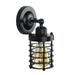 3 Pack Industrial Wall Light Mini Vintage Metal Wall Lamp Fixture Black Retro Light for Porch Hallway Bedroom Bathroom E26 Base