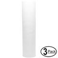 3-Pack Replacement for Watts WP-5 Polypropylene Sediment Filter - Universal 10-inch 5-Micron Cartridge for WATTS PREMIER 500023 WP-5 FIVE STAGE REVERSE OSMOSIS SYSTEM - Denali Pure Brand