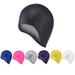 Adult Silicone Swim Caps Comfortable Swimming Bathing Cap for Women & Men Ideal for Curly Short Medium Long Hair