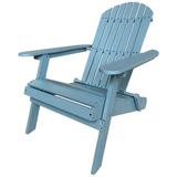 Adirondack Chair Lawn Chair Folding Adirondack Chair Patio Chairs Outdoor Chairs Patio Seating Fire Pit Chairs Wood Chairs for Adults Yard Garden w/Natural Finish - Brown
