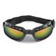Motorcycle Goggles Ski Bike Windproof Glasses Iridescence Rainbow Foam Padded