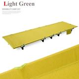 4 Colors Outdoor Beach Travel Ultralight Folding Tent Compact Folding Cot Bed Single Bed Camping Cot Sleeping Backpacking LIGHT GREEN
