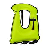 Snorkel Vest Adults Portable Inflatable Swim Vest Jackets for Snorkeling Swimming Diving Safety