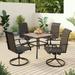 Sophia & William 5 Pieces Wicker Rattan Outdoor Patio Dining Set