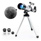 SULOBOM Telescope for Astronomy 360X50mm Refractor Telescope Astronomical Telescope for Kids and Beginners Portable Telescope with Tripod & Star Finder