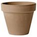 7503477 PLANTER CLAY 8 MOKA Deroma 8 in. H X 8 in. D Clay Standard Planter Brown (Pack of 12)