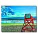 West of the Wind Guard Chair Indoor/Outdoor Canvas Art