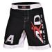 ARD Xtreme MMA Fight Shorts UFC Cage Fight Grappling Muay Thai Black (Small)